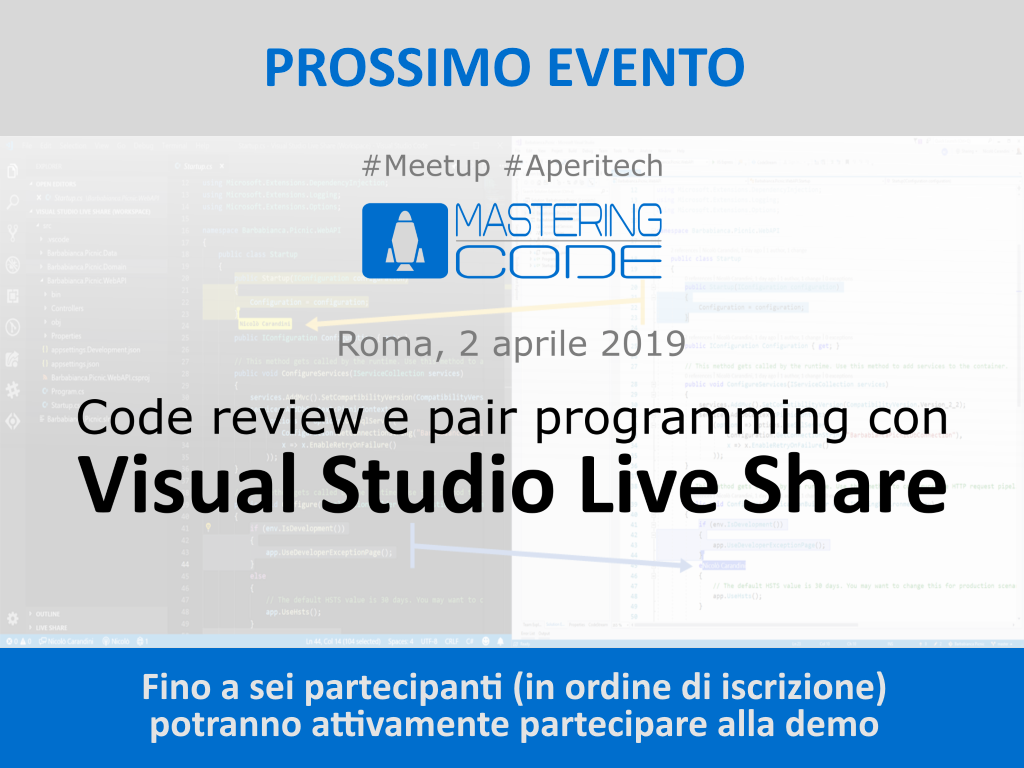 Prossimo evento